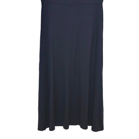 Banana Republic Navy Short Sleeve Minimalist Casual Midi Dress Sz PS - Picture 5 of 8